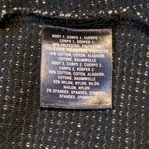 Anthropologie Postmark 9-H15 STCL Marled Laced Sleeve Tunic Size S - Picture 7 of 8